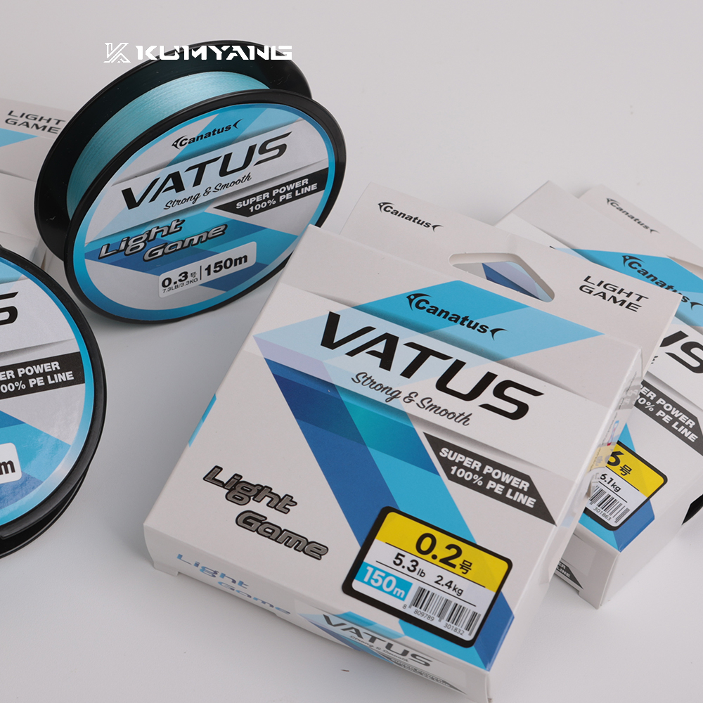 금양피싱 VATUS 라이트게임합사 X4 0.2호, 150m 이미지 7