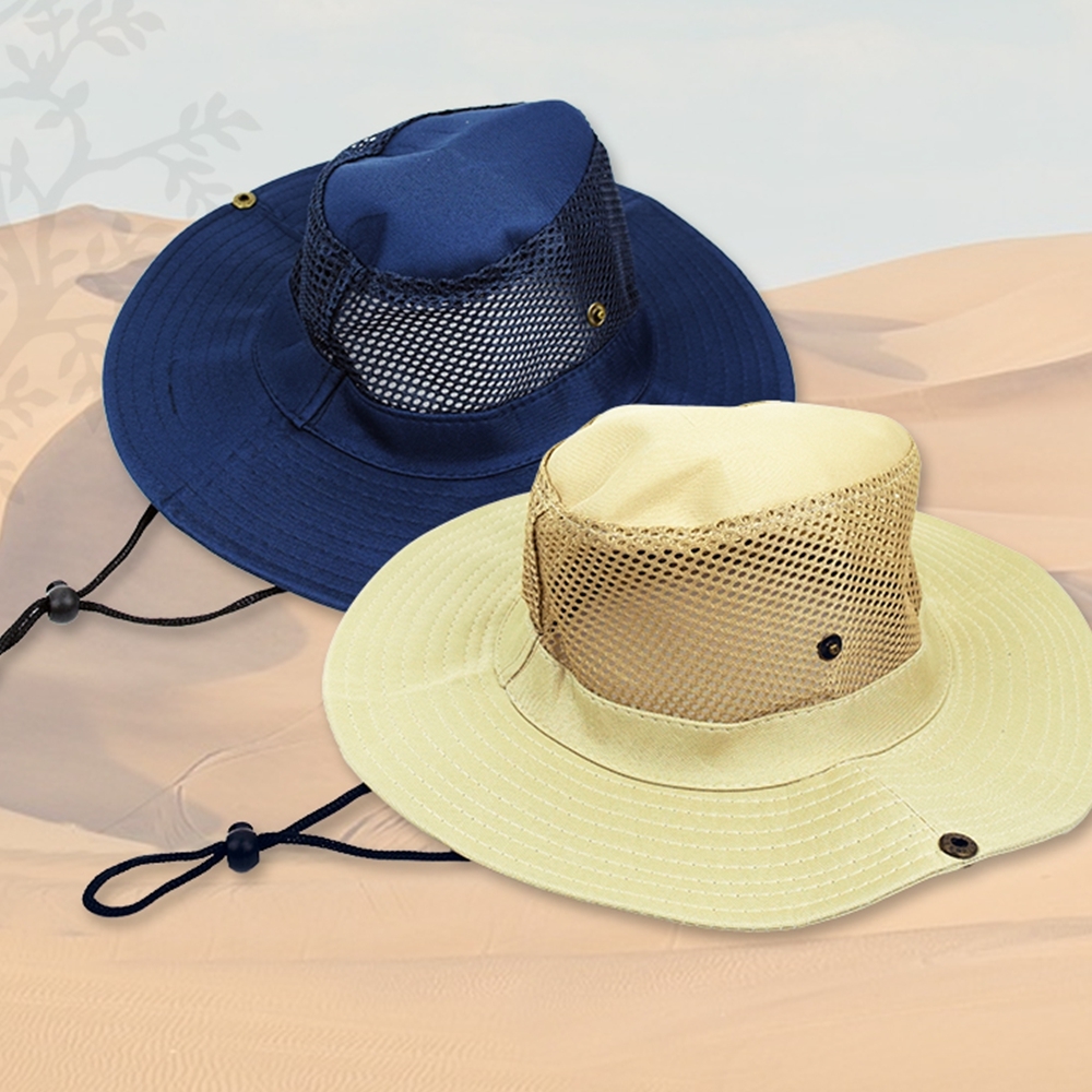 남성 메쉬사파리모자 여름 정글 벙거지모자 등산 낚시 버킷햇