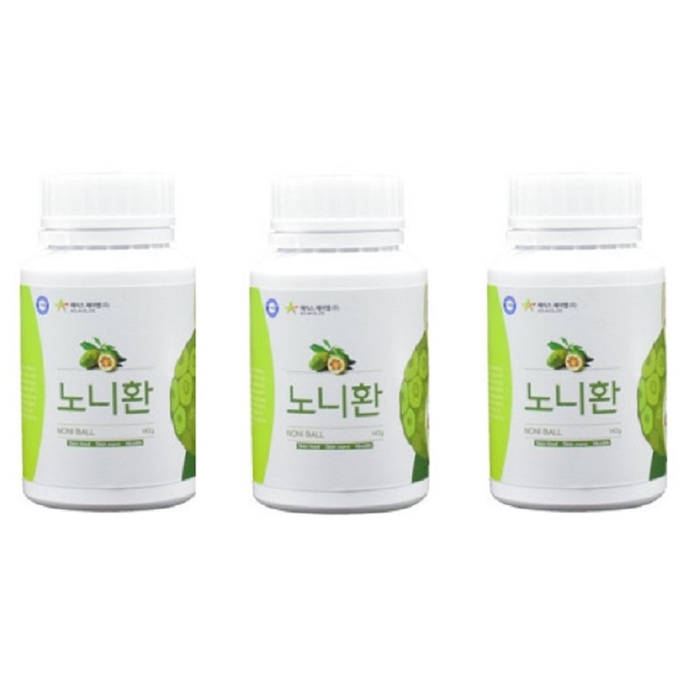 건강환 에이스제이엠 노니환 3개 무취 먹기편한 노니 정