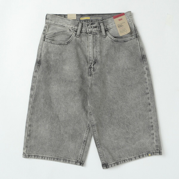 리바이스 Levi's 실버탭 루즈핏 7부 데님 반바지 A7491-0002 그레이 - 상세 이미지 2