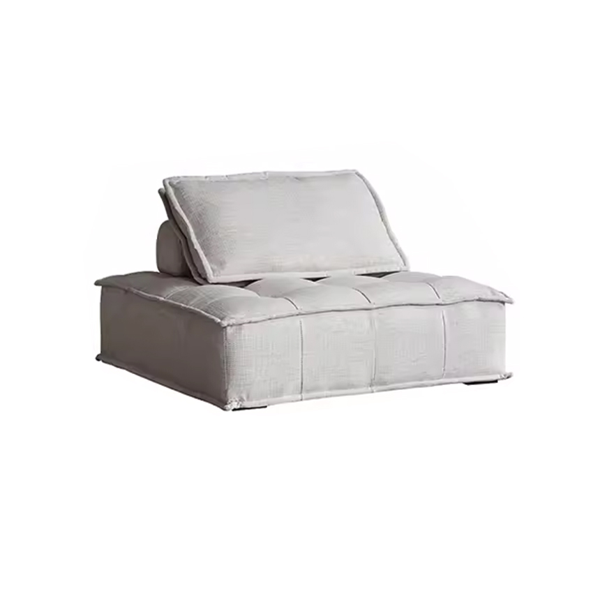 럭소 튜프트 패브릭 스윙 소파 3인