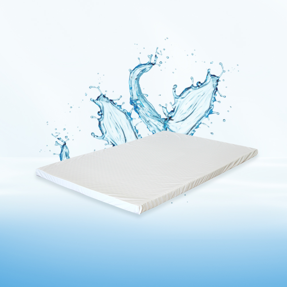 토퍼 매트리스 방수커버 3단 접이식 3면 지퍼 라텍스 매모리폼 7cm MS/SS/Q