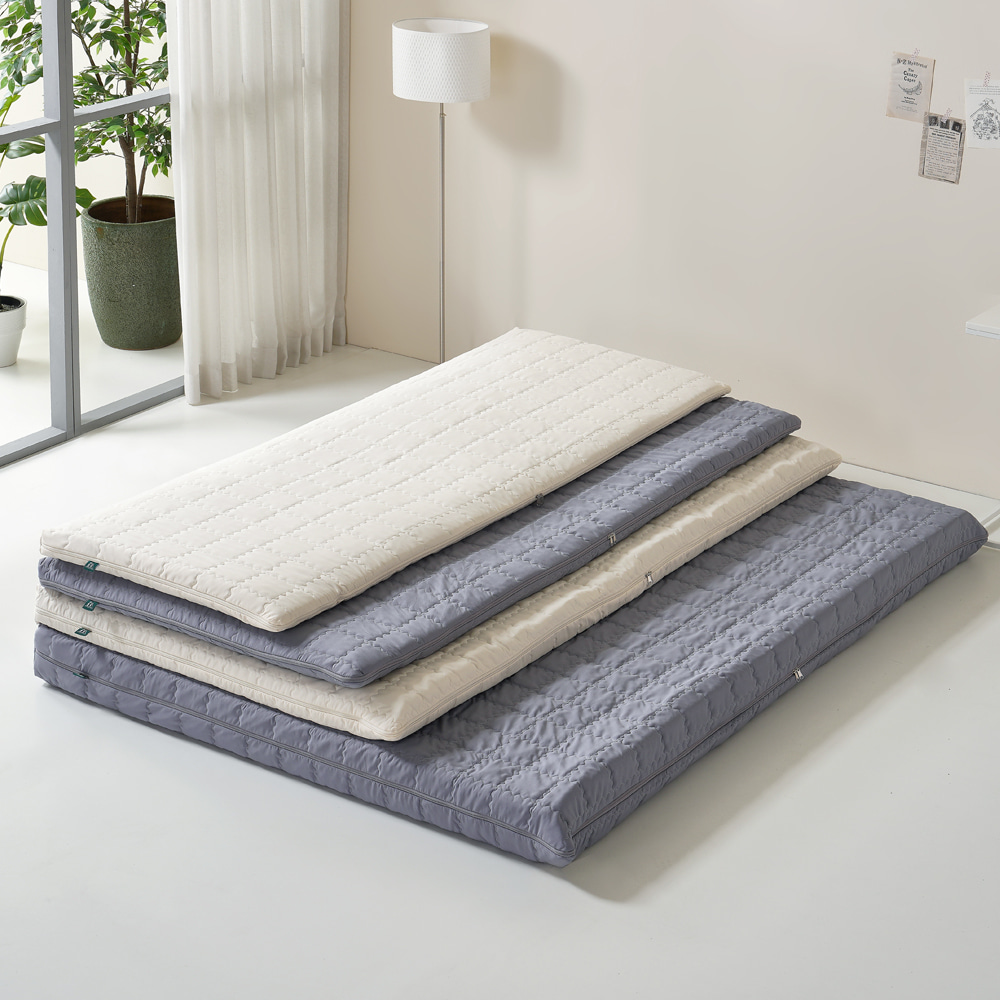 탄탄한 허리에 좋은 매트리스 접이식 침대 1인용 바닥 수면매트 5cm MS