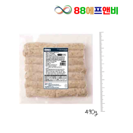 에쓰푸드 존쿡델리미트 브렉퍼스트소시지 490g 아침용소시지 간식 반찬 나들이용 - 상품 이미지