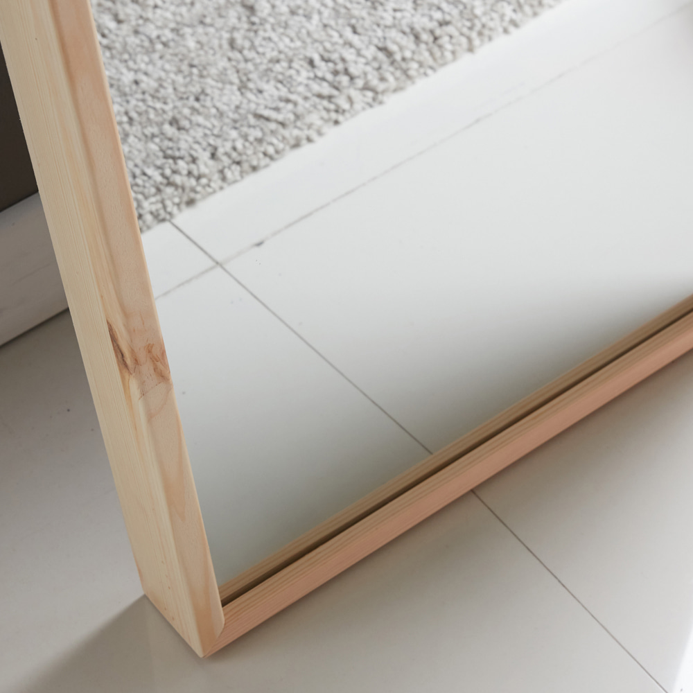 원목 대형 와이드 인테리어 전신거울 스탠드 벽걸이 700x1700