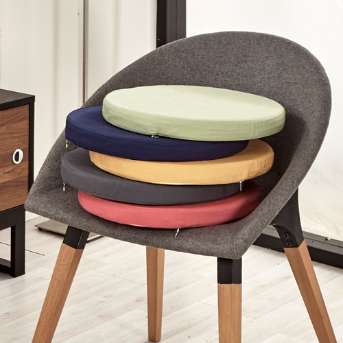 인테리어 원형방석 40 x 40 x 4cm