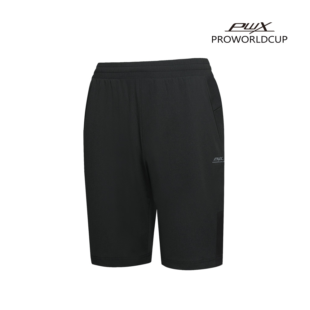 [PWX]Q224-4526-1ZB 남성 트리코트 5부 웜업 팬츠 - 상품 이미지