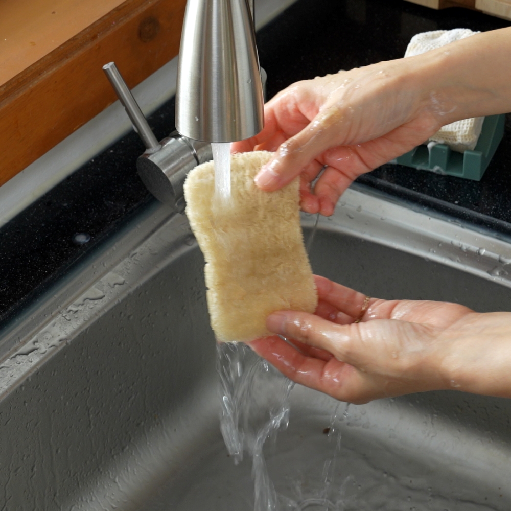 천연수세미 사각 주방 수세미 설거지 제로웨이스트