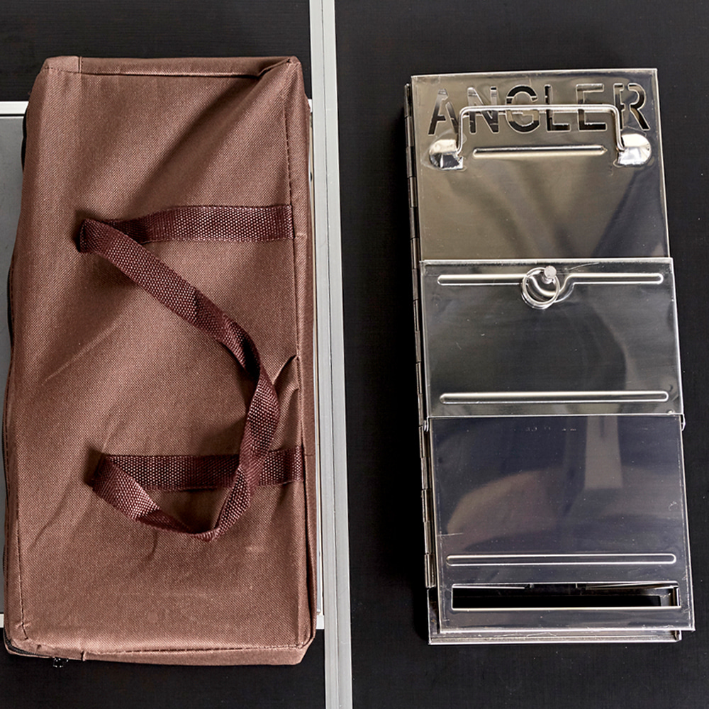 접이식 불멍 화로대 대형 우드스토브 차콜스타터 캠핑 바베큐 그릴