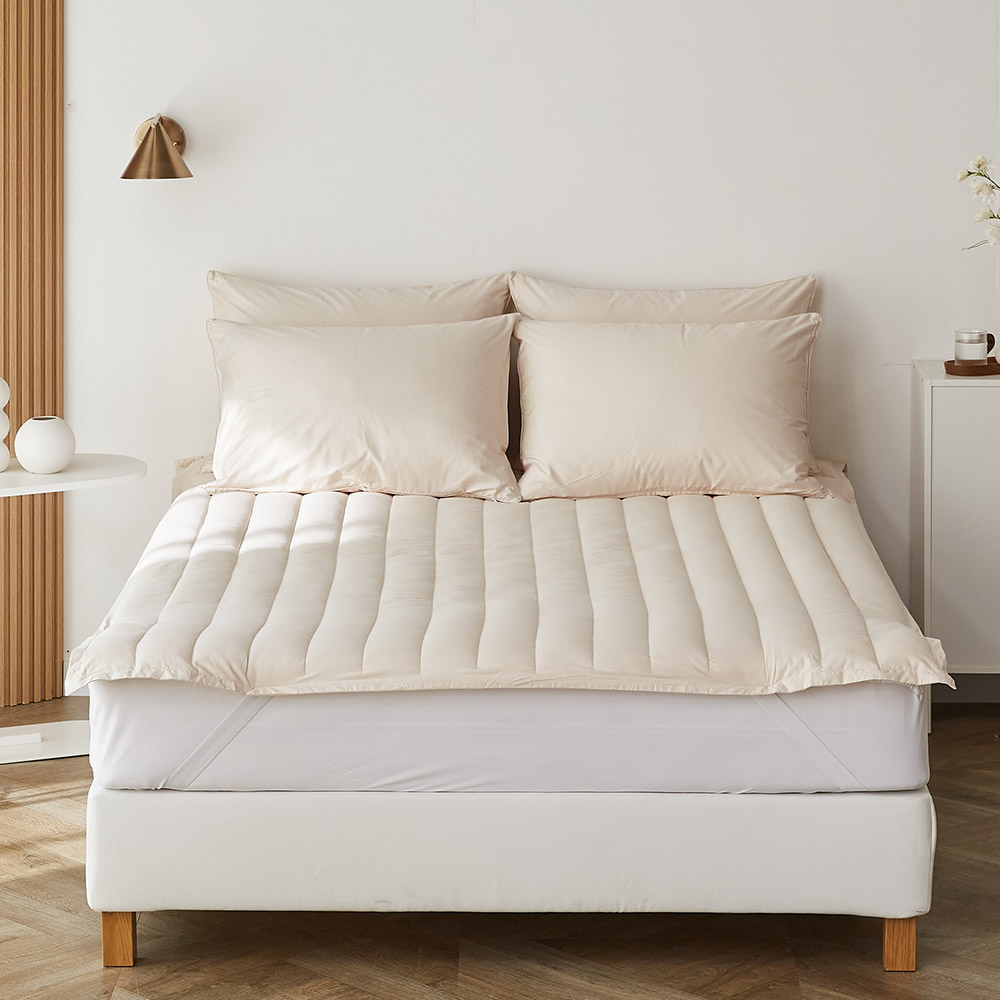 솔리드 순면 구스이불커버 호텔침구 SS