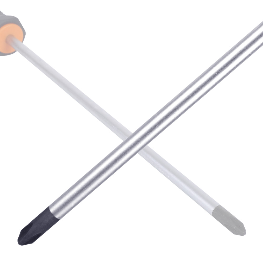 켄도 롱 십자 드라이버 PH2 X 200mm 20133N 자석 마그네틱 이미지 4