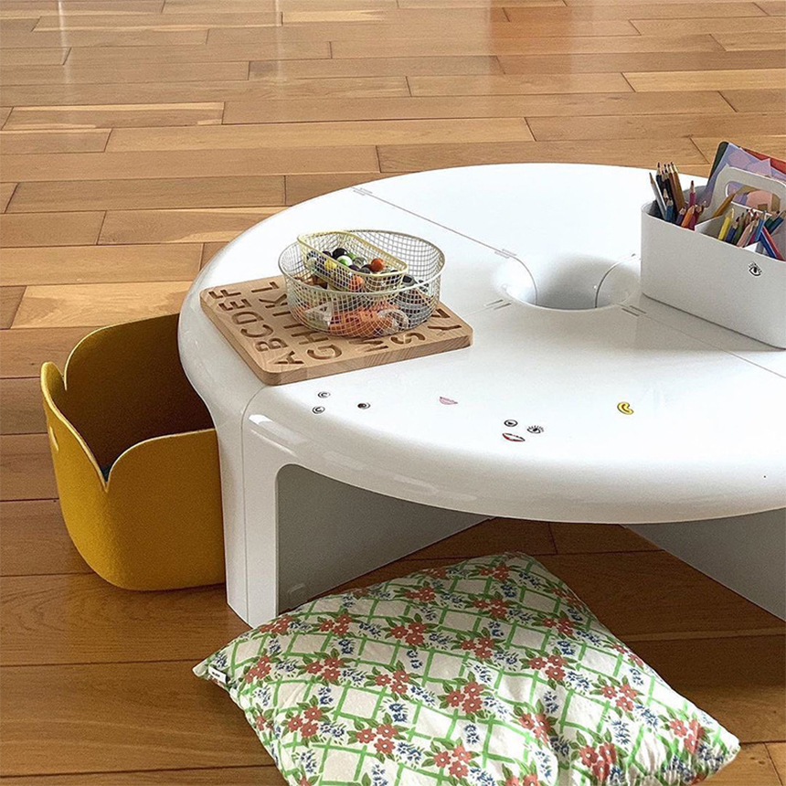 보비 비라인 원형 테이블 B-Line 4/4 Table 모듈 가구 4개