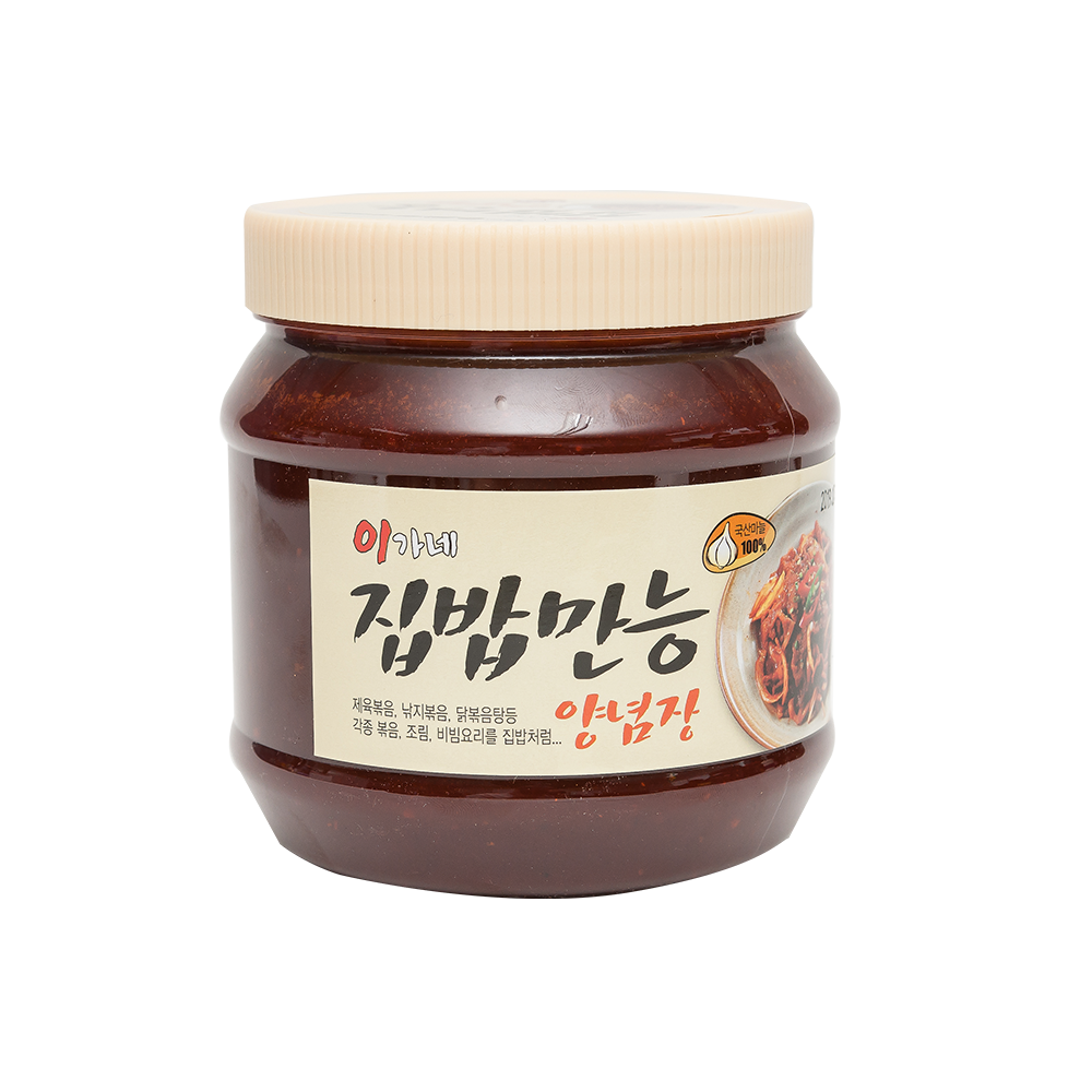 이가네 떡볶이 양념장 소스 1.5kg / 부산 명물 깡통시장 시장 떡볶이 - 상세 이미지 3