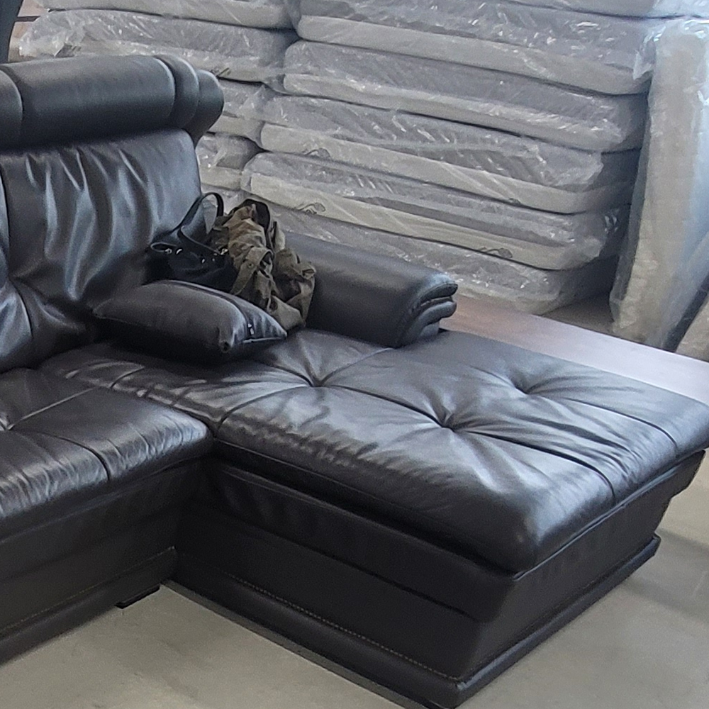 [매장진열] 2f_sofa_005 천연면피 카우치 소파
