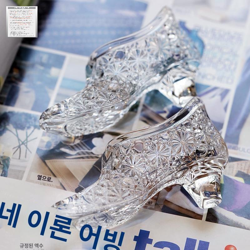 신데렐라 크리스탈구두 유리구두 장식용 인테리어 소품 - 상세 이미지 2