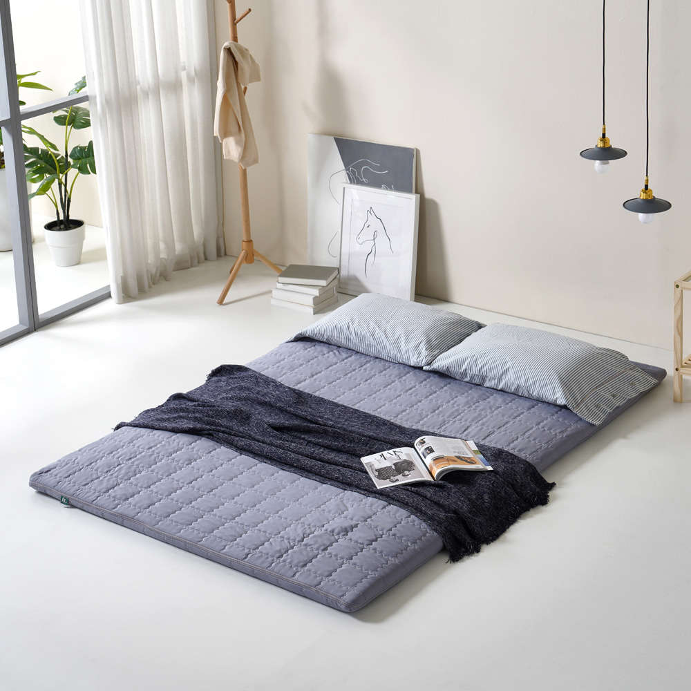 탄탄한 허리에 좋은 매트리스 접이식 침대 1인용 바닥 수면매트 5cm MS