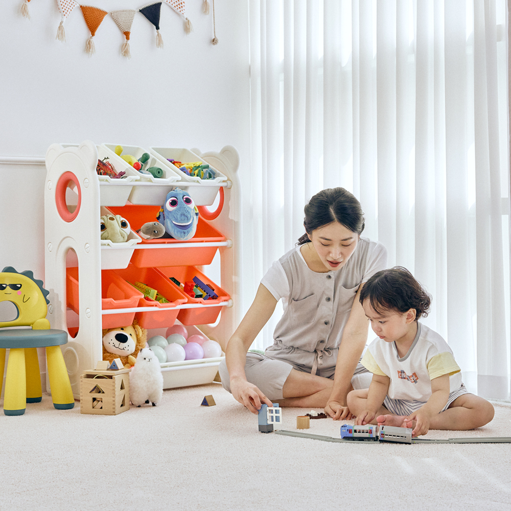 플레스타 장난감 블럭 정리함