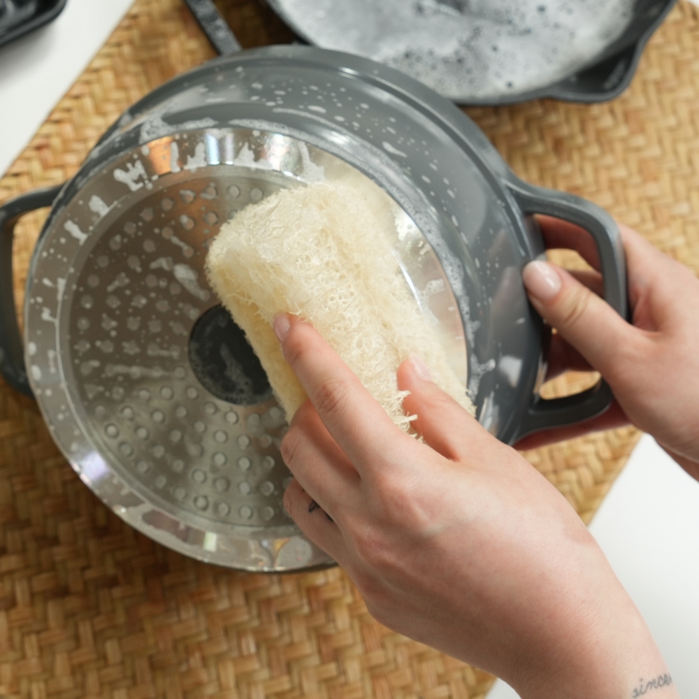 천연수세미 사각 주방 수세미 설거지 제로웨이스트