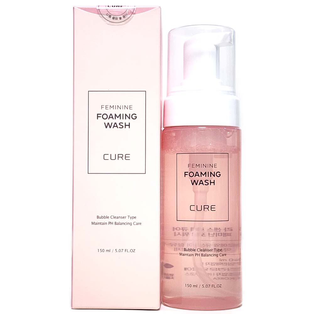 김정문알로에 라센스 로에 큐어 페미닌 포밍 워시 150ml + 마스크 : 알짜코스메틱