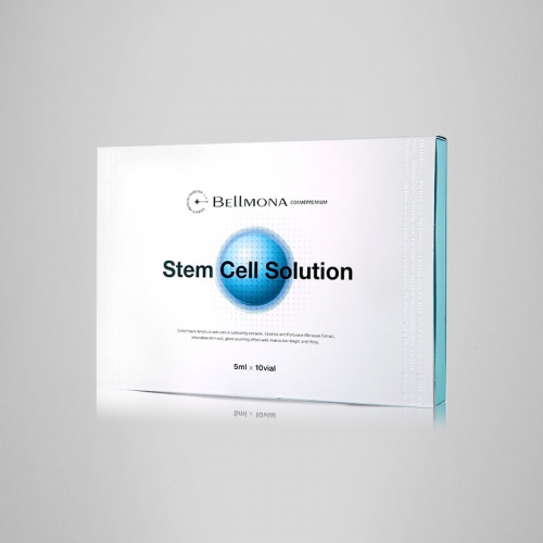 벨모나 스템 셀 솔루션 5ml x 10ea 피부 줄기세포 앰플 에스테틱 집중관리 - 메인 이미지