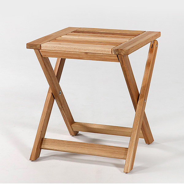 탕 접이식 원목 의자 폴딩간이 나무 소형 식탁 카페 가정용