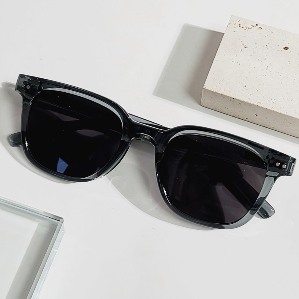 빅사이즈 반투명 패션 자외선차단 틴트 선글라스