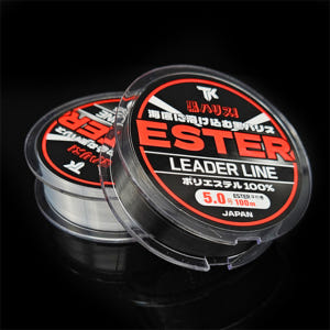 TK 일본원사 에스테르라인 갑오징어 갈치 한치 기둥줄 쇼크리더 자작채비 ... 운동러 솔직 후기 | 실사용 리뷰 - 상품 이미지 1