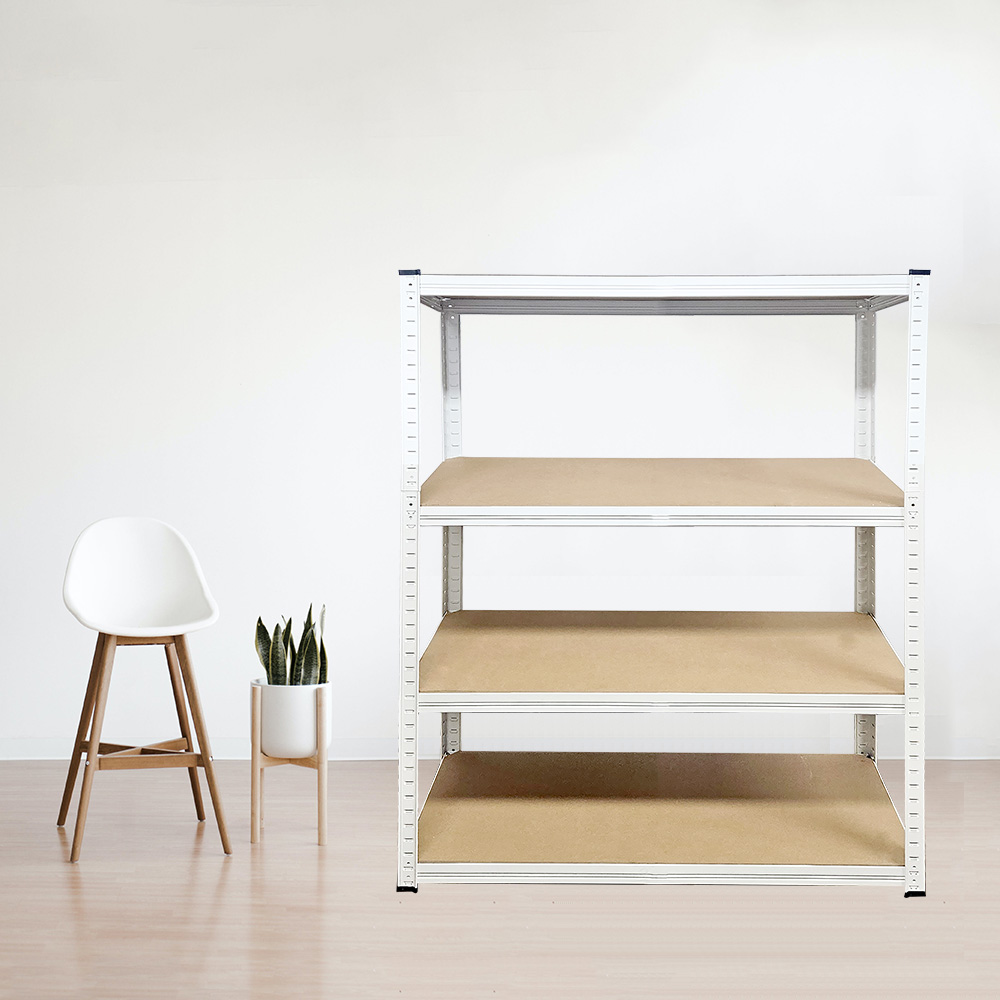 무볼트 철제선반 조립식 앵글 선반 경량랙 페리코 3단 화이트 FRCW3-649