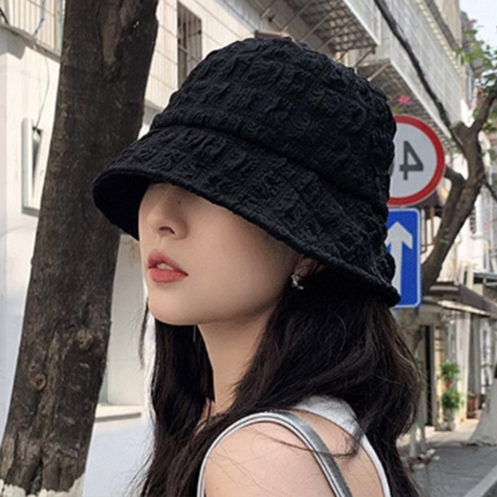 모자 사파리 벙거지 버킷햇 여름 여자 여성 패션 시원한 자외선 차단 햇빛 20대 예쁜 - 상품 이미지