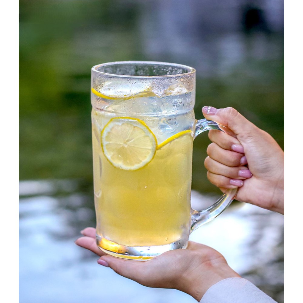 묵직한 손잡이 하이볼잔 맥주잔 소맥 유리컵 생맥주 에이드 글라스 쥬스 물잔 선물