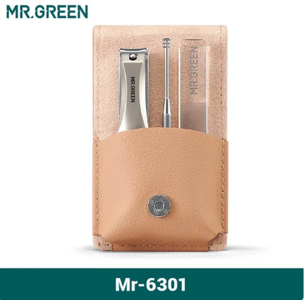 미스터그린 손톱깎이세트 독일(미들사이즈)휴대용 가죽케이스 MR-6301 답례품 감사품 이미지 3