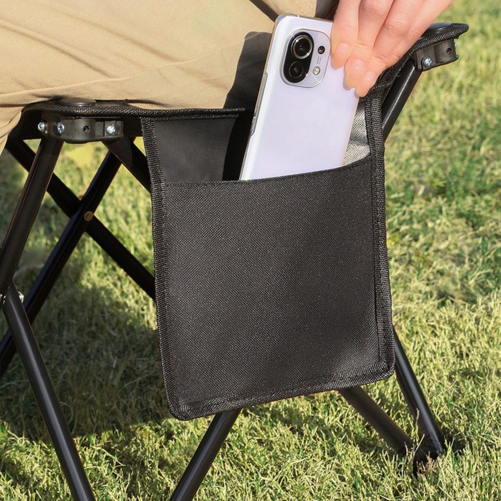 등산 의자 접이식 캠핑 초경량 낚시 휴대용 캠핑용 경량 체어 베이지