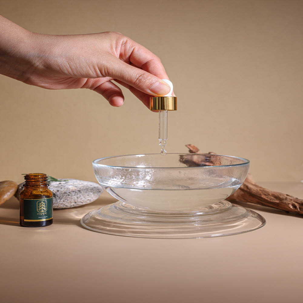10평 미만 셀프 새집증후군 제거 패키지 편백수 2L, 공병, 천연오일 숲속향 10ml, 편백큐브 400g, 소분망 10개 이미지 7