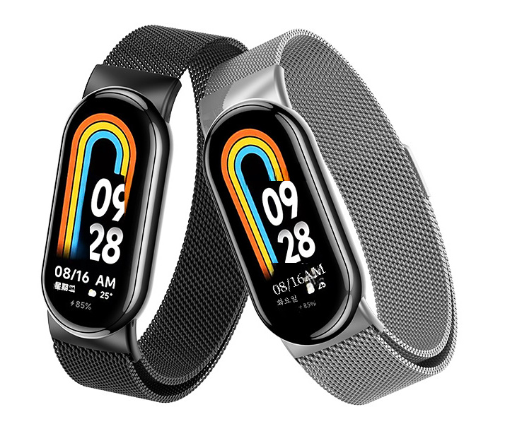 샤오미 미밴드 8 9 10 스트랩 밀레니즈 메탈