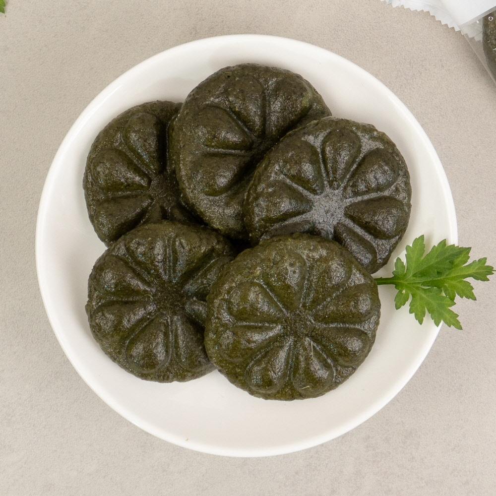 싸리재 쑥떡 [ 쑥현미가래떡 1kg ] 식사대용 개별포장 구워먹는 쑥가래떡 - 상세 이미지 5