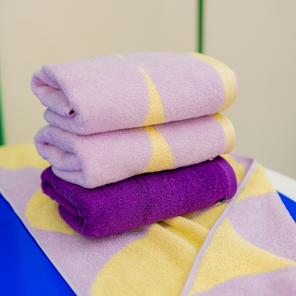 올리 블루벨컬렉션 40수 호텔수건 개별포장 2P (4 colors) 프리미엄수건 40수수건 호텔 수건 선물용수건 - 상세 이미지 5