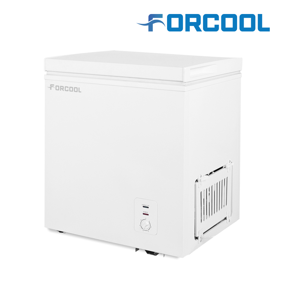 포쿨 소형 냉동고 미니 가정용 급속 원룸 업소용 화이트 60L