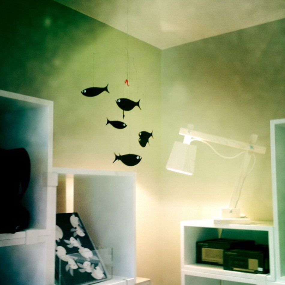 플렌스테드 모빌 물고기떼 흑백모빌 Flensted Mobiles Shoal of Fish - 상세 이미지 5