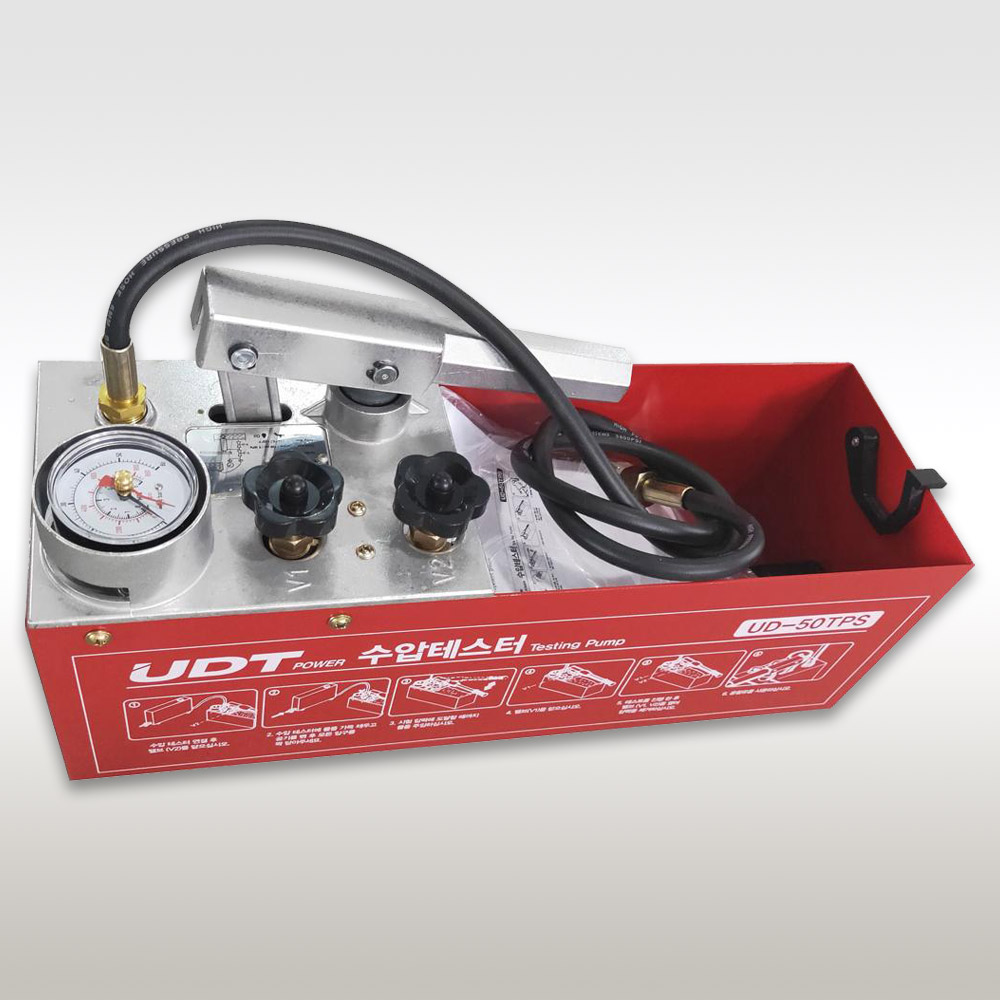 UDT 수압테스터 철케이스 UD-50TPS - 상품 이미지