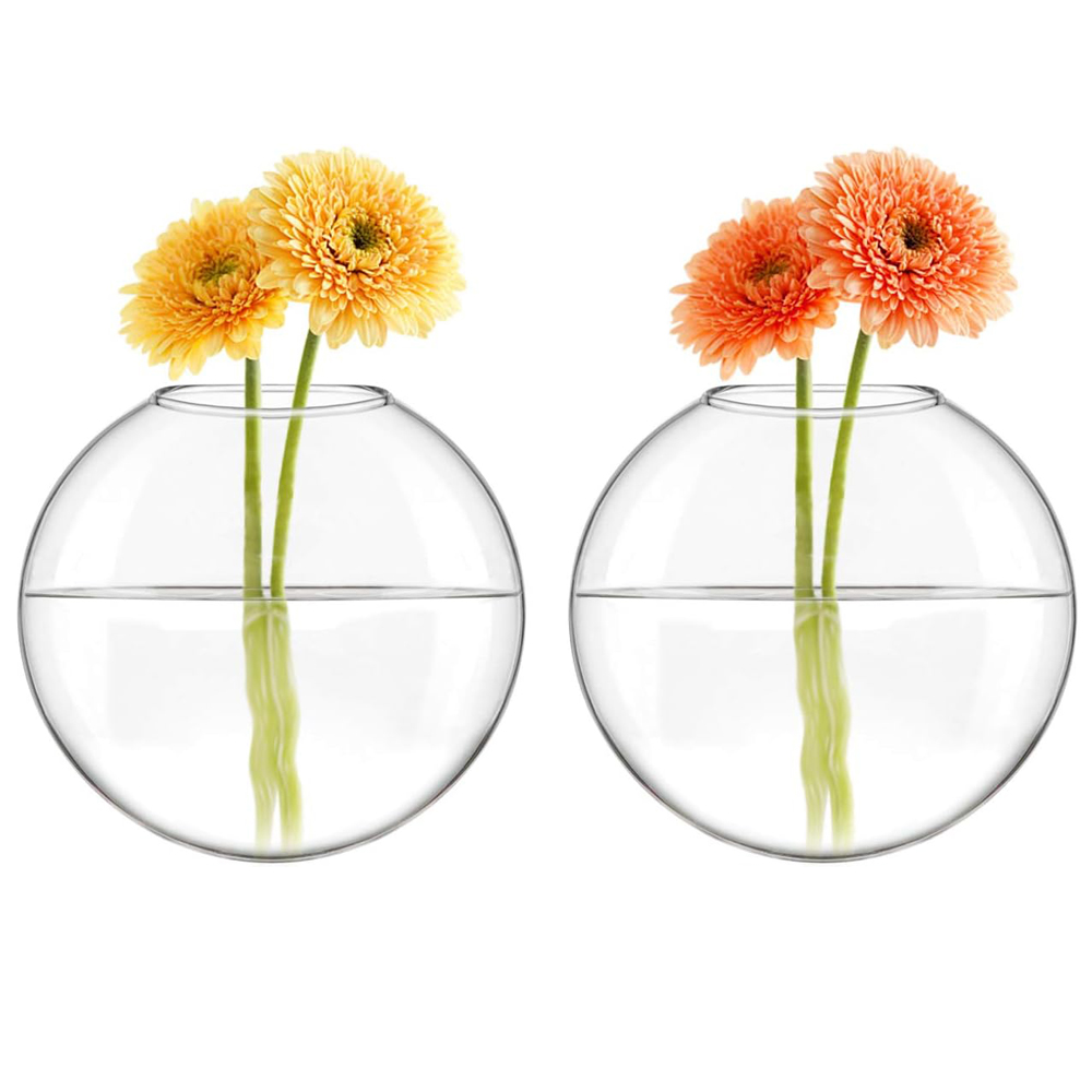 벽걸이 유리화병 식물용 꽃병 욕실 홈 오피스 거실 장식 인테리어