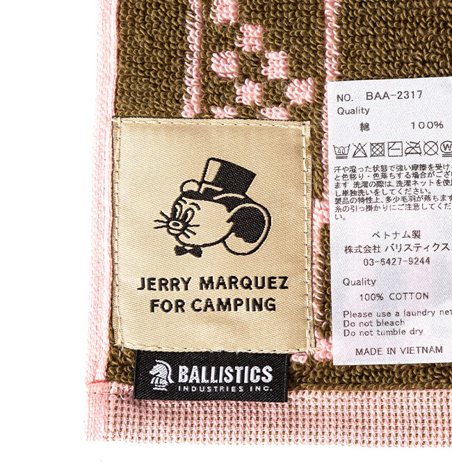 발리스틱스 JERRY MARQUEZ 타월 수건 TOWELKET BAA-2317 3컬러 - 상세 이미지 2