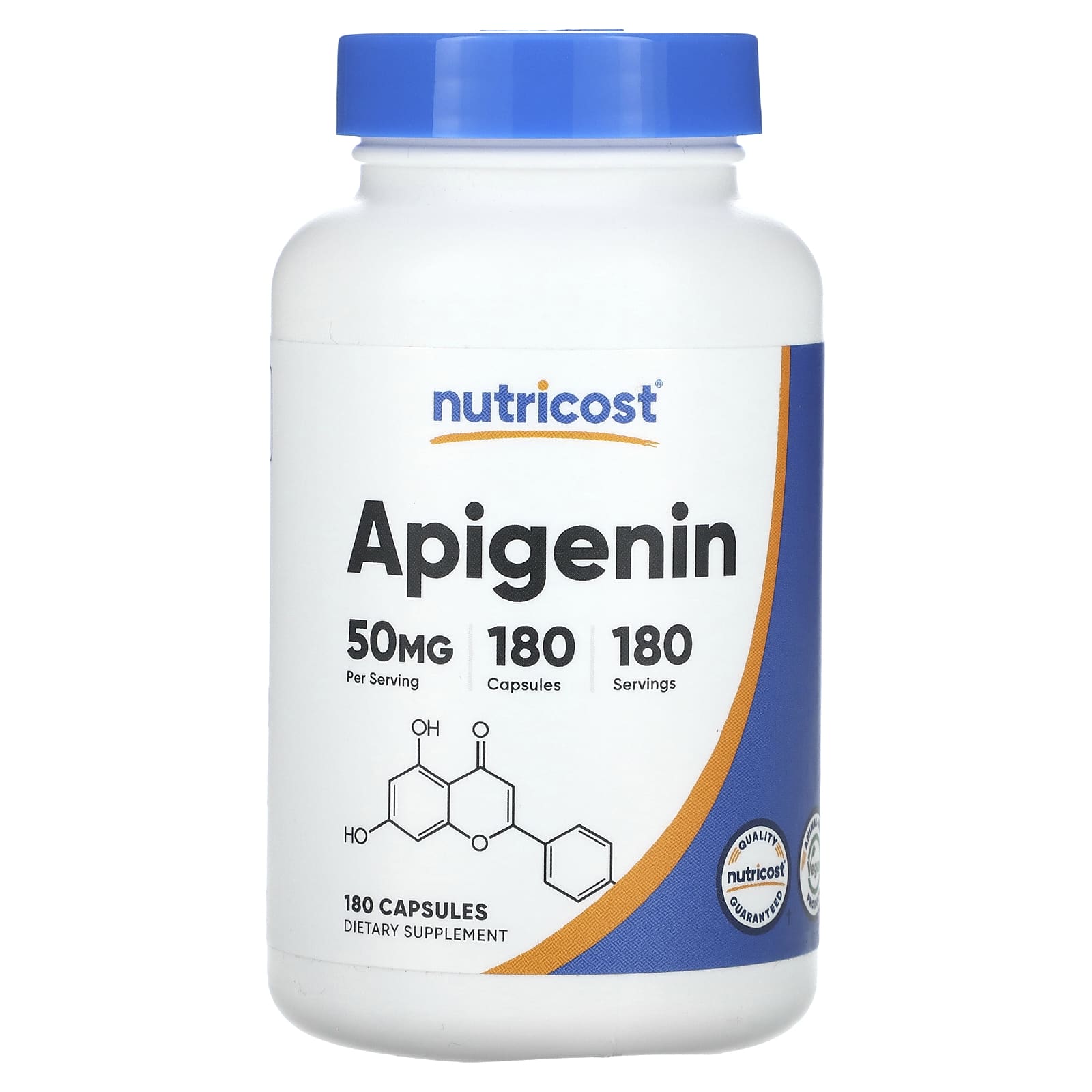 뉴트리코스트 아피제닌 50 mg 180 캡슐 - 상품 이미지