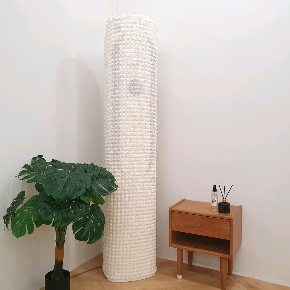 사이즈고민없는 스판 와플 스탠드 에어컨커버 에어컨덮개 엘지 삼성 무풍