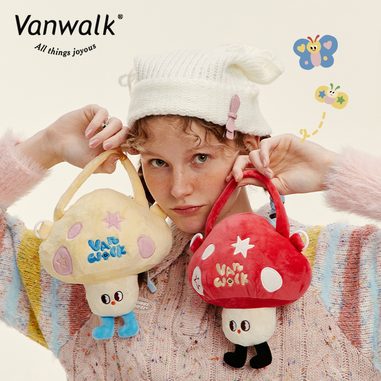 반워크 머쉬룸 스몰 버섯 오리지날 백팩 [미니 레드] - 상세 이미지 4