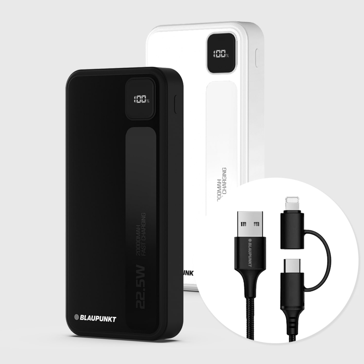 독일 블라우풍트 22.5W 고속 충전 대용량 보조배터리 20000mAh BLP-PB621 - 상세 이미지 2