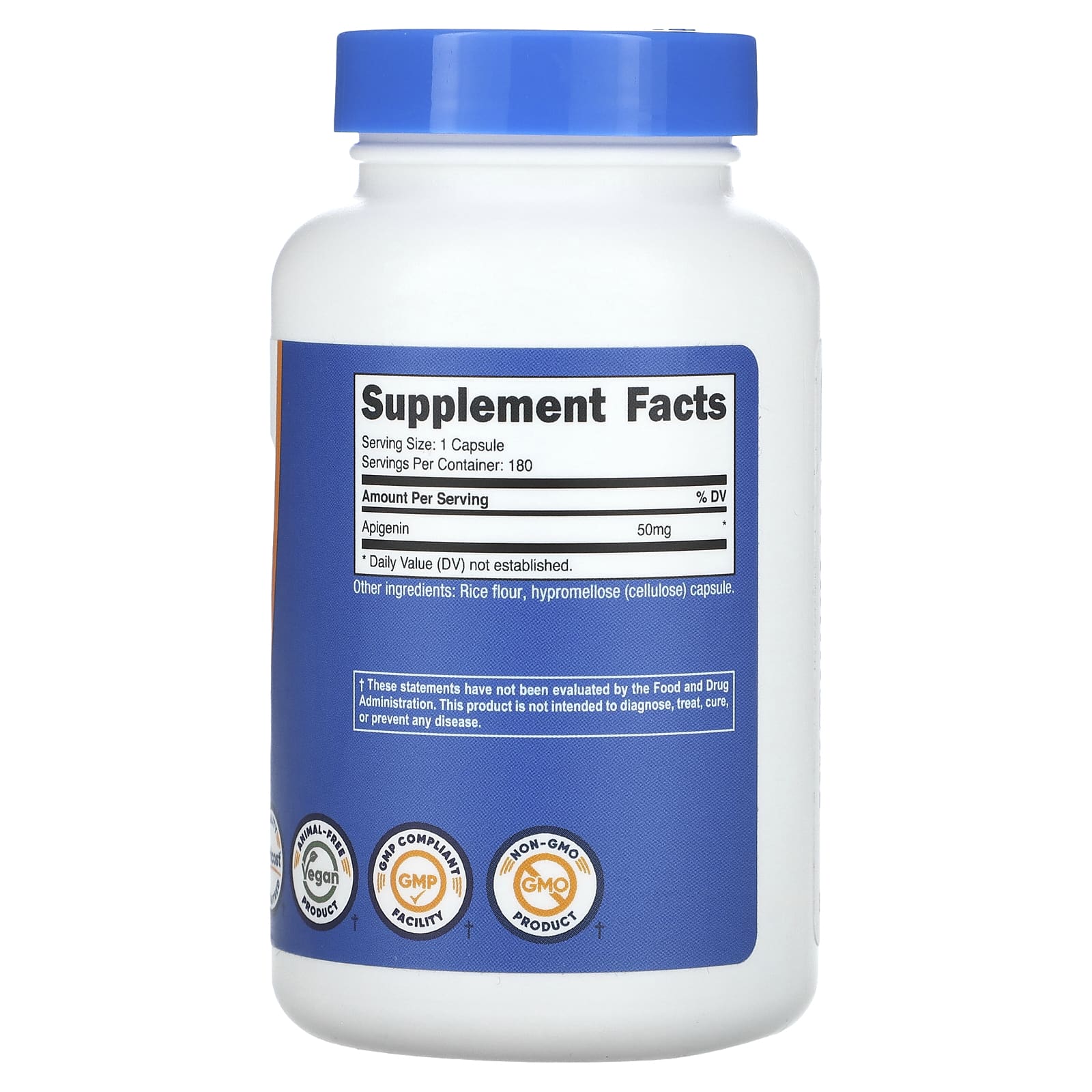뉴트리코스트 아피제닌 50 mg 180 캡슐 - 상세 이미지 2