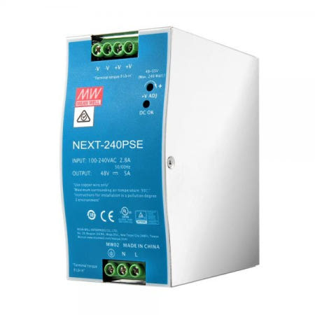 산업용 딘레일 전원공급장치 240W 48V NEXT-240PSE