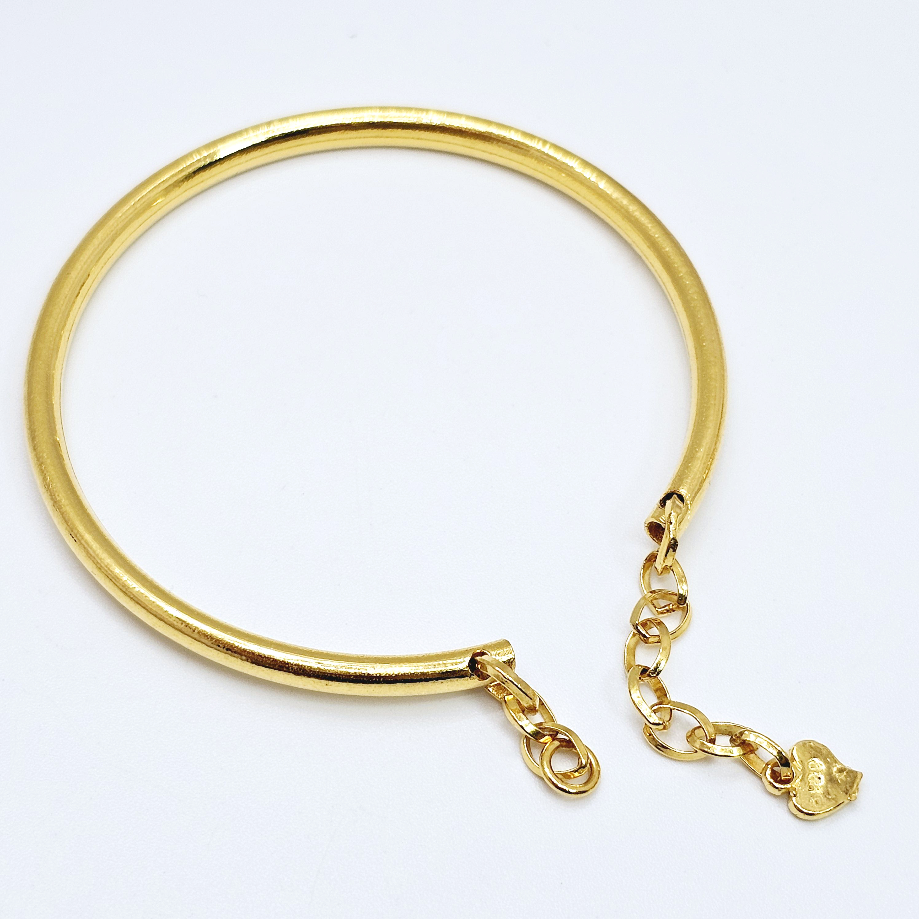 24k 뱅글팔찌 파이프 여자 순금팔찌 - 상세 이미지 2