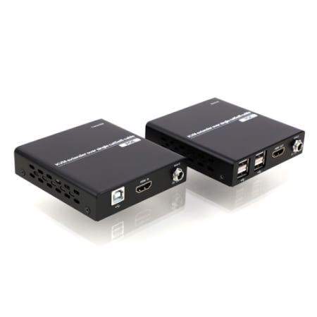HDMI 4포트 USB KVM 50M 거리연장기 NEXT-7104KVM EX