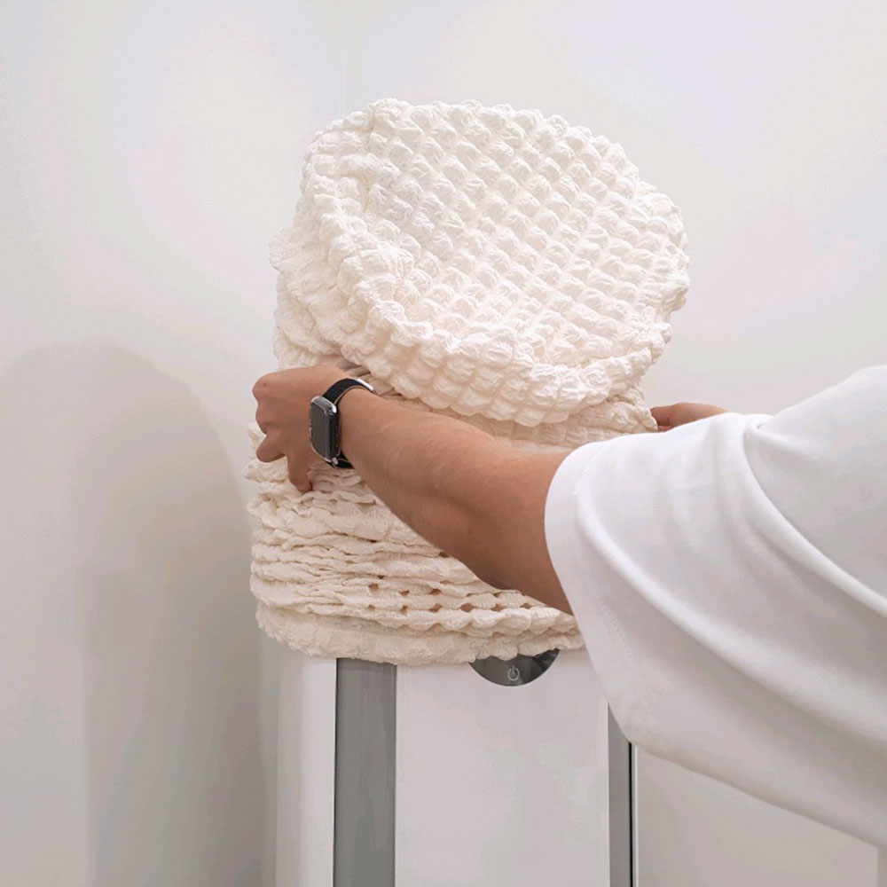 사이즈고민없는 스판 와플 스탠드 에어컨커버 에어컨덮개 엘지 삼성 무풍